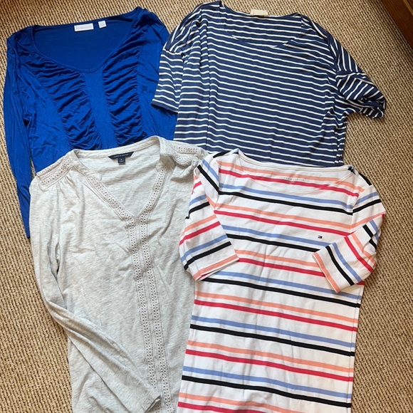 Tommy Hilfiger Tops - 4 - Women's medium blouses tops - Tommy Hilfiger, New York & Co, Ninexis